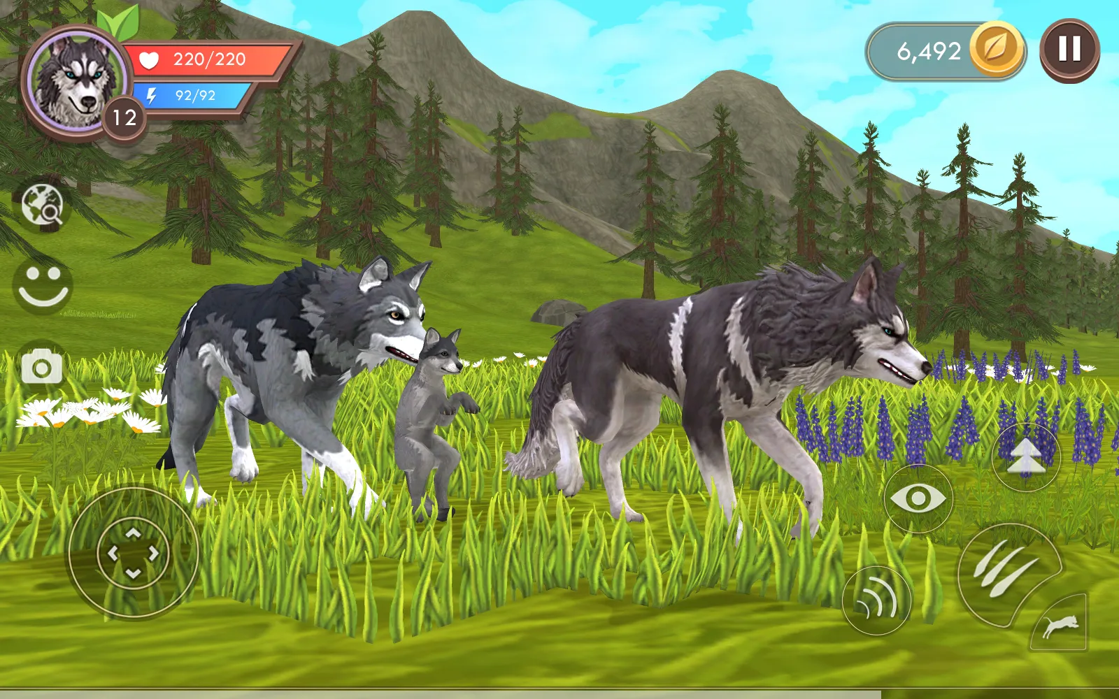 WildCraft: Симулятор Зверей v45.1_powervr APK Screenshot 1