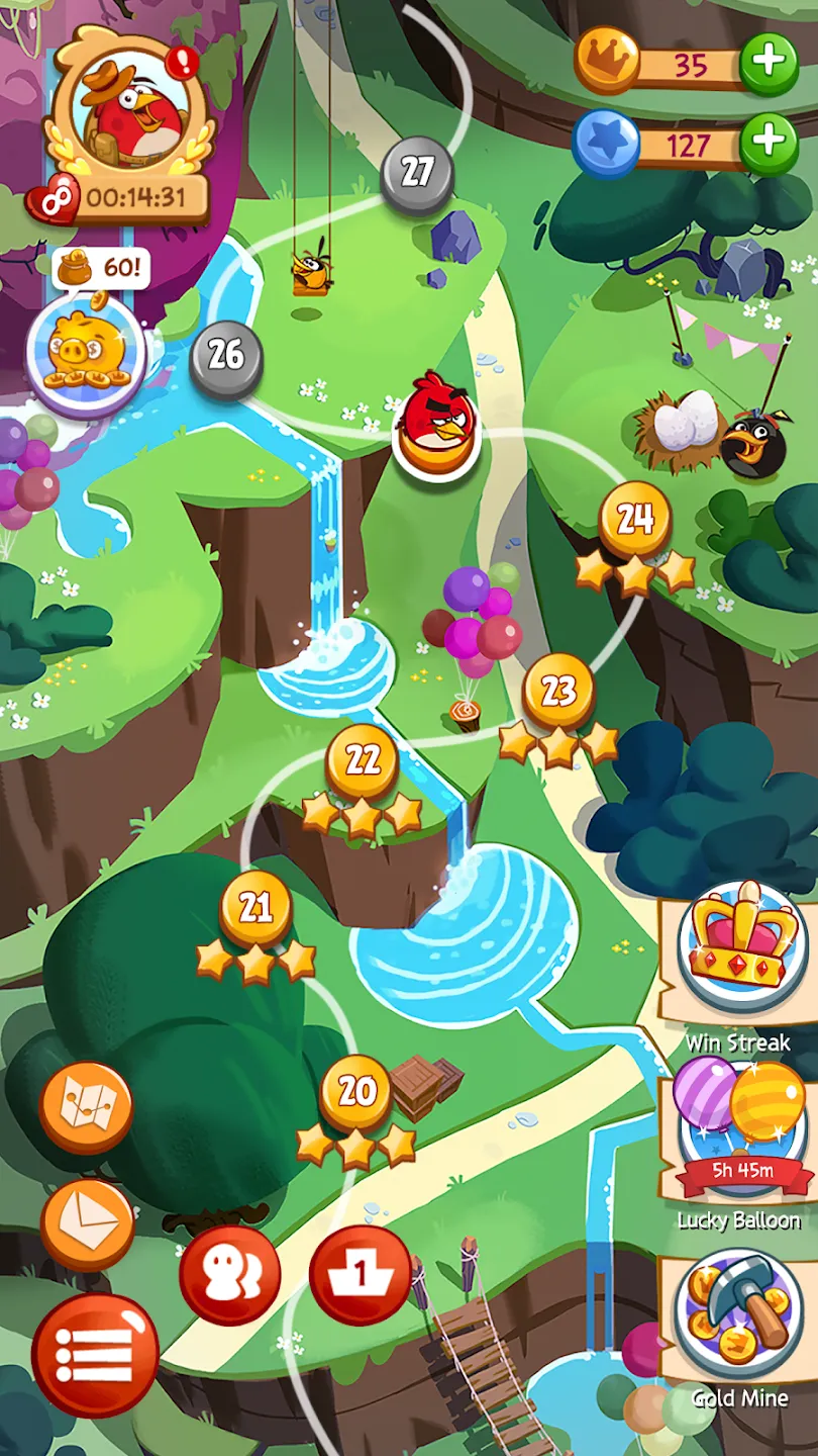 Angry Birds Blast v2.8.4 APK Мод (Много ходов) Screenshot 3