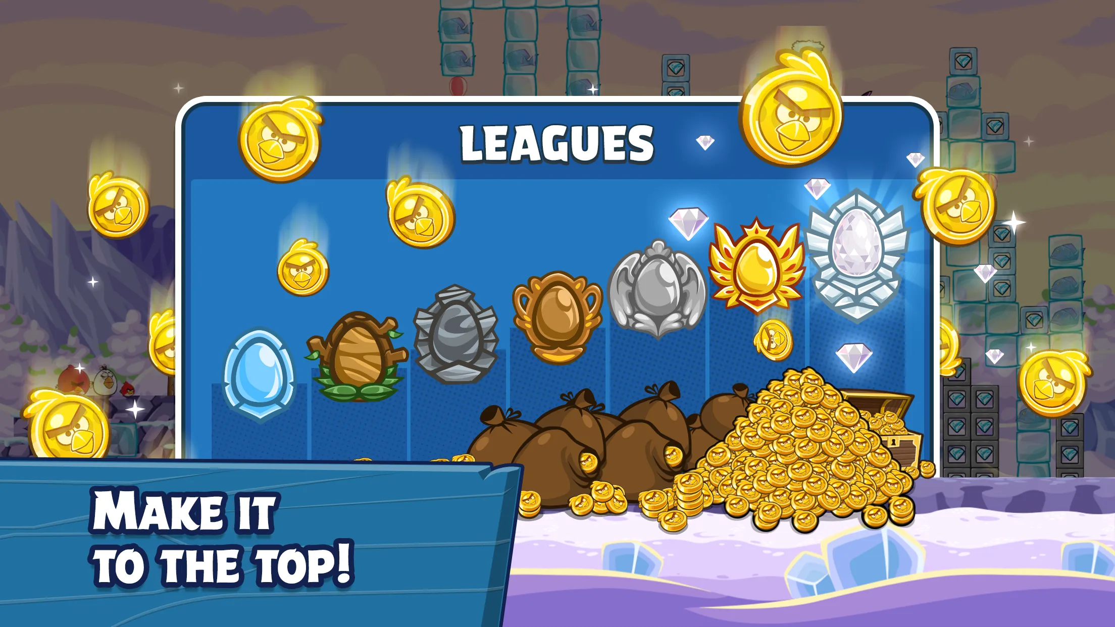 Angry Birds Friends v14.3.0 APK Мод (Меню, Много бустеров) Screenshot 4