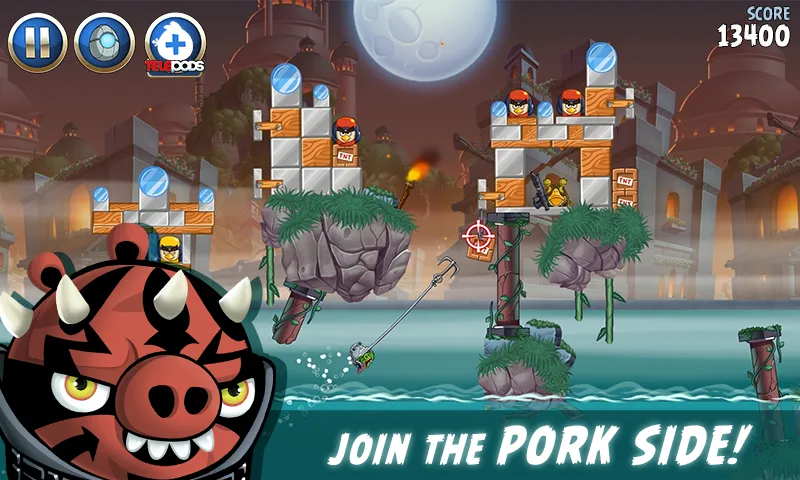 Angry Birds Star Wars II [мод: много денег] Screenshot 2