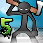 Скачать полную версию Anger of Stick 5: Zombie Мод (Много денег) на Андроид