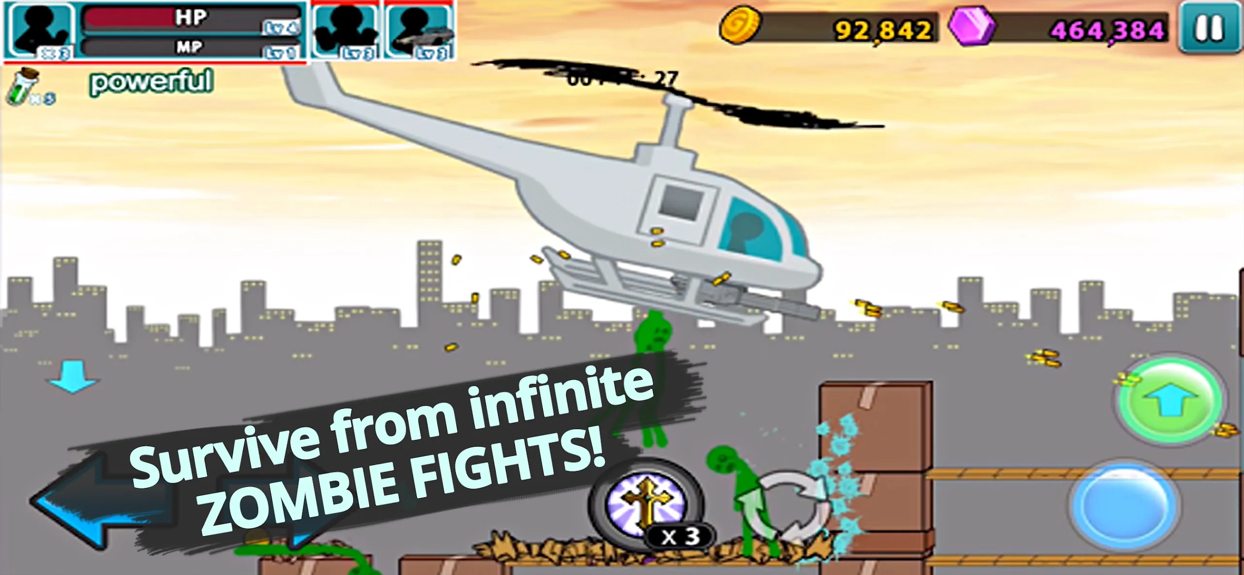 Anger of Stick 5: Zombie v1.1.94 APK Мод (Много денег) Screenshot 2