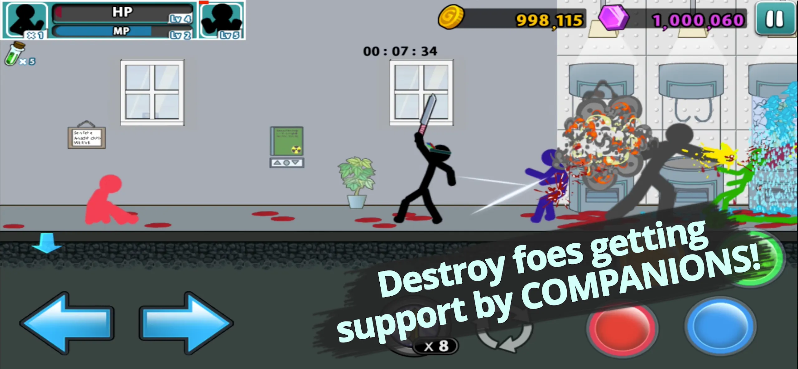 Anger of Stick 5: Zombie v1.1.94 APK Мод (Много денег) Screenshot 5