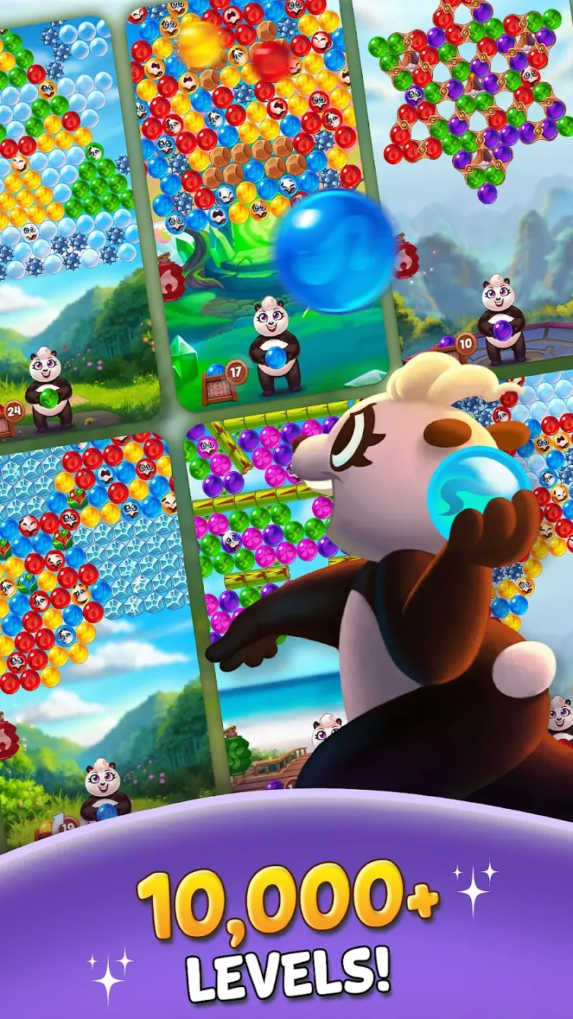 Panda Pop v15.300.100 APK Мод (Меню, Много жизней, Автопобеда, Premium) Screenshot 3