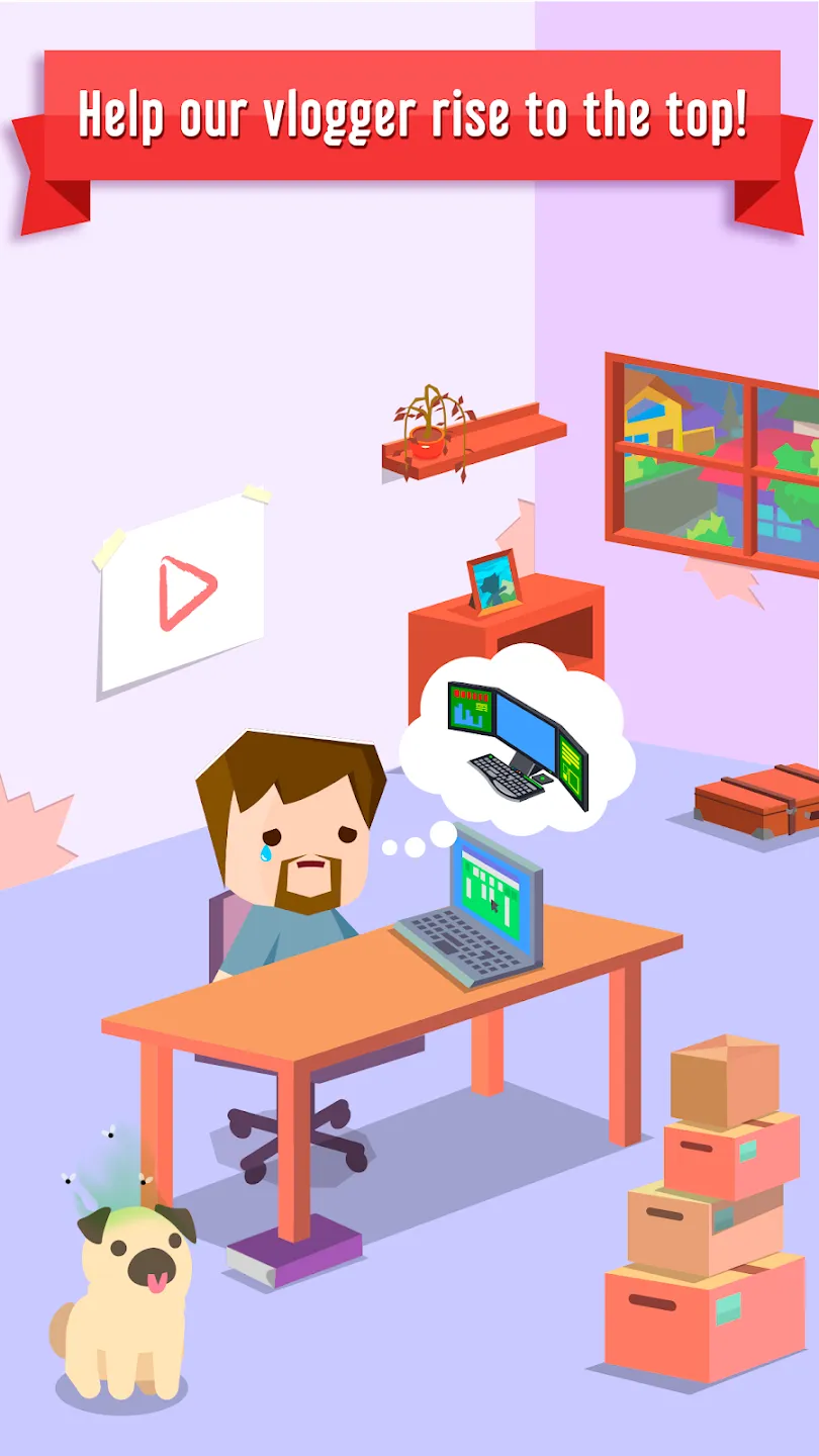 Vlogger Go Viral: Игра ютюбера v2.43.76 APK Мод (Много денег) Screenshot 1