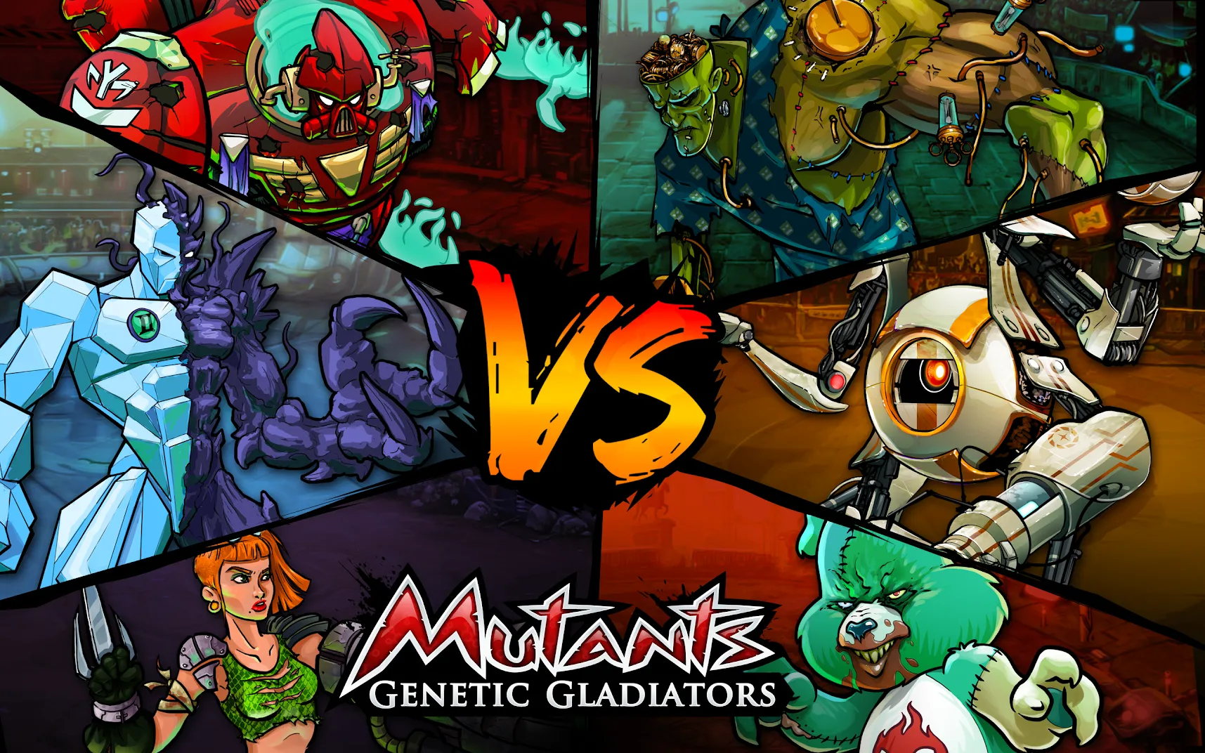 Mutants Genetic Gladiators Screenshot 1