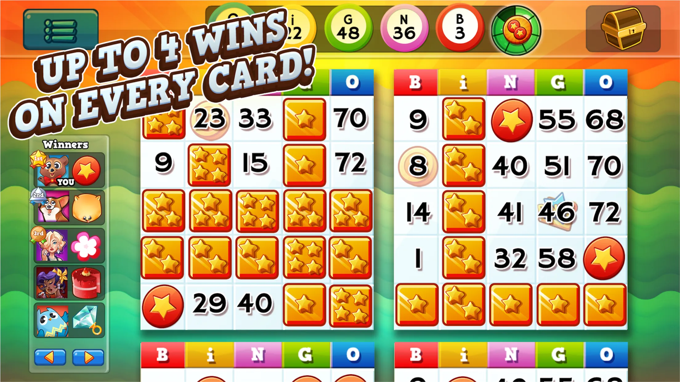 Bingo Pop - лото [мод: много денег] Screenshot 2