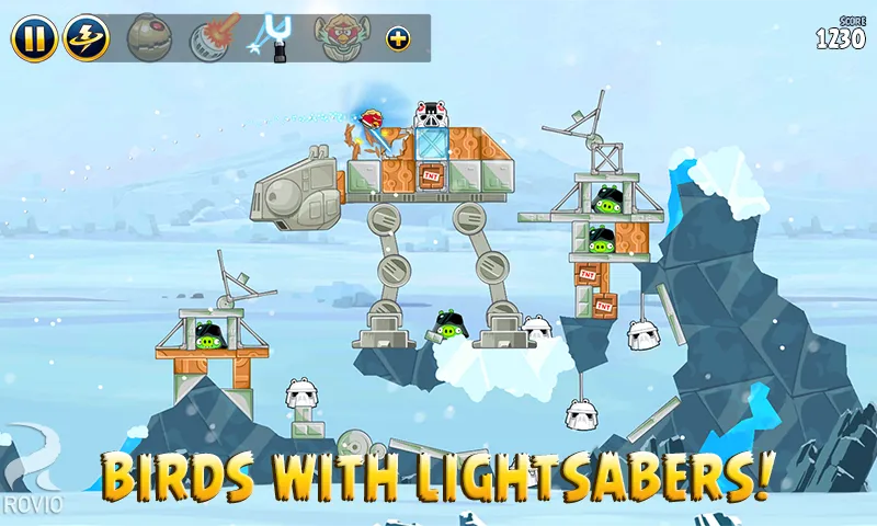 Angry Birds Star Wars HD [мод: много бонусов] Screenshot 2
