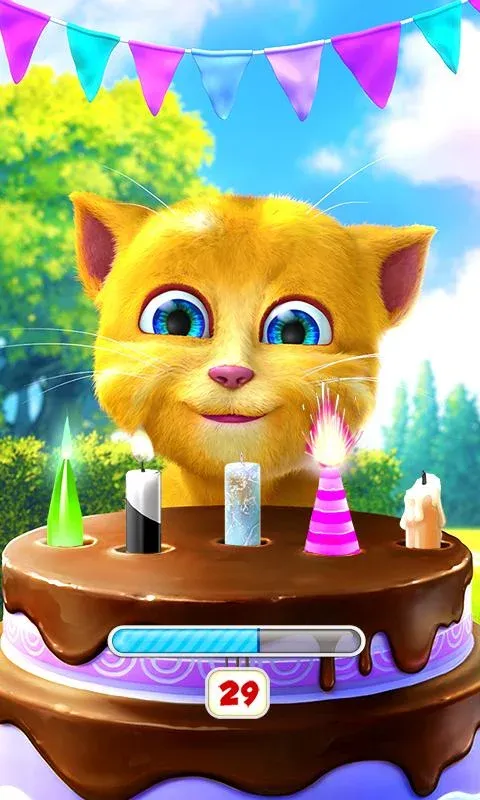 Говорящий Джинджер 2 v3.4.1.202 APK Мод (Всё открыто) Screenshot 1