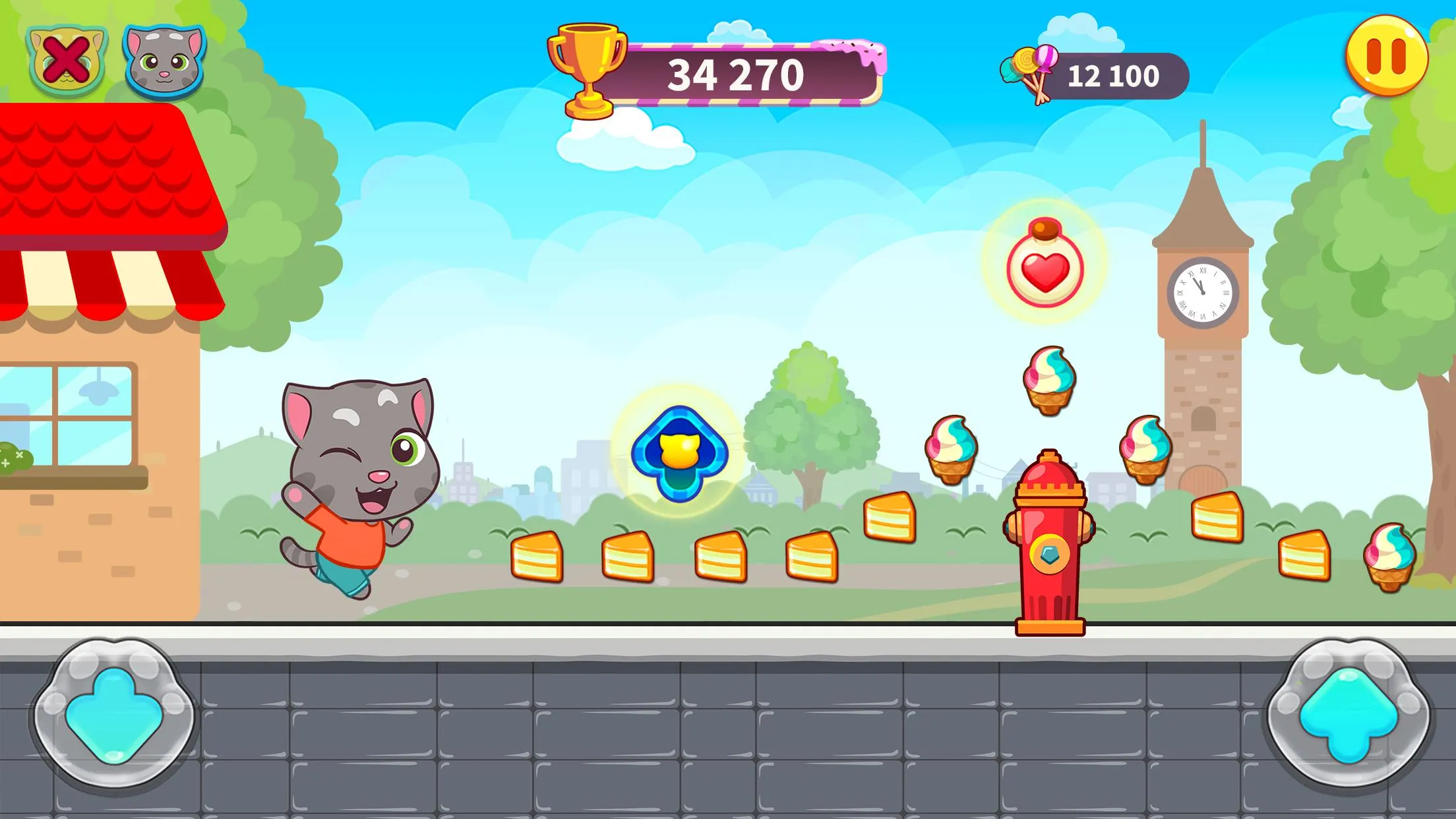 Говорящий Том: за конфетами! v1.6.2.377 APK Мод (Много денег) Screenshot 2