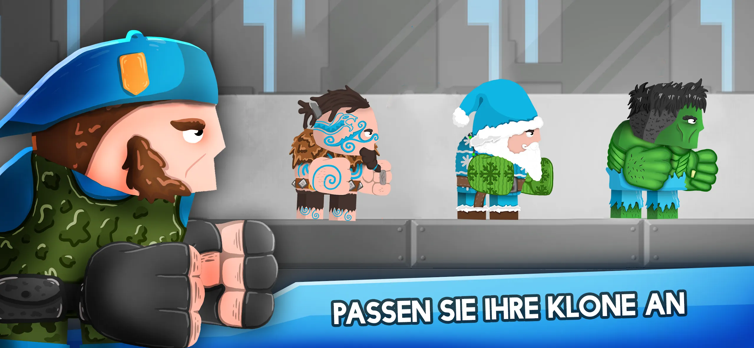 Clone Armies: Battle Game v10000.4.4 APK Мод (Меню, Много денег) Screenshot 3