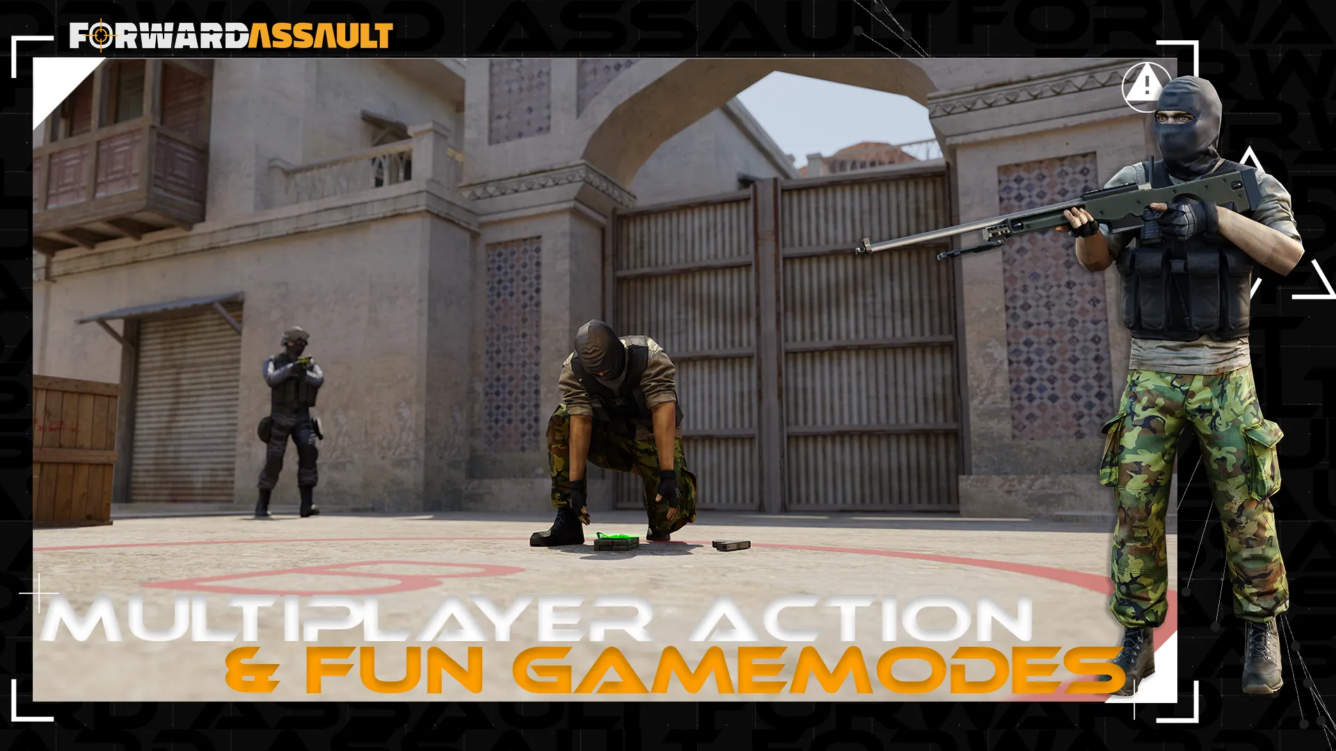 Forward Assault v1.2068 APK Мод (Мега Меню, 20+ функций) Screenshot 3