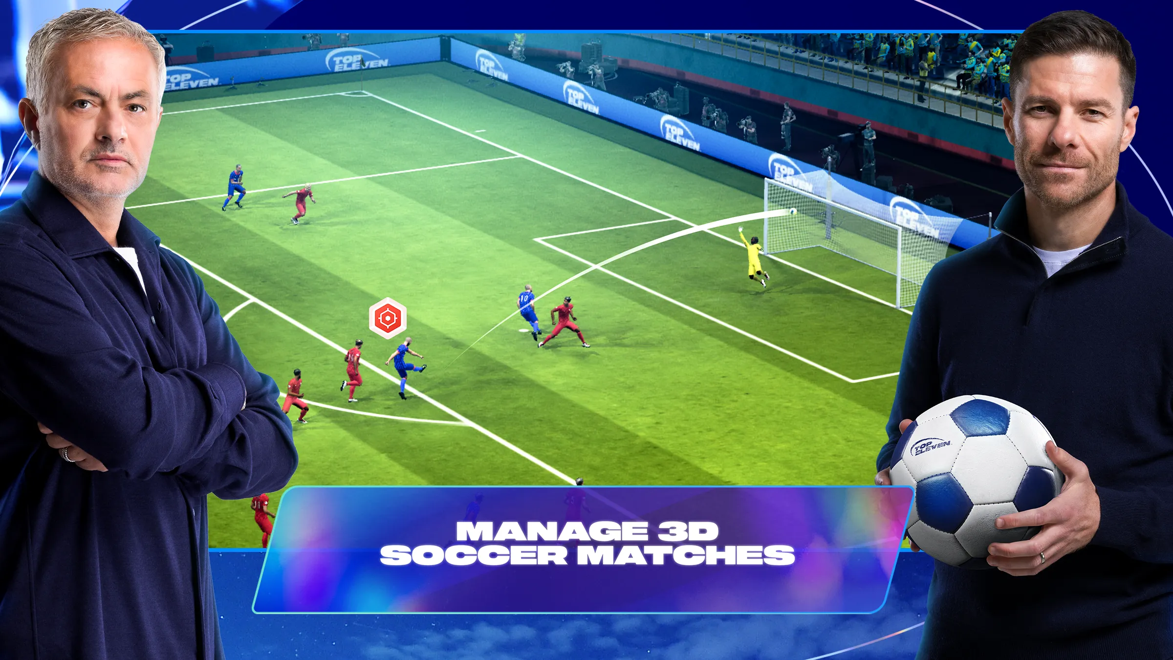 Top Eleven Футбольный Менеджер v26.26 APK Мод (Меню, Speed Hack) Screenshot 1