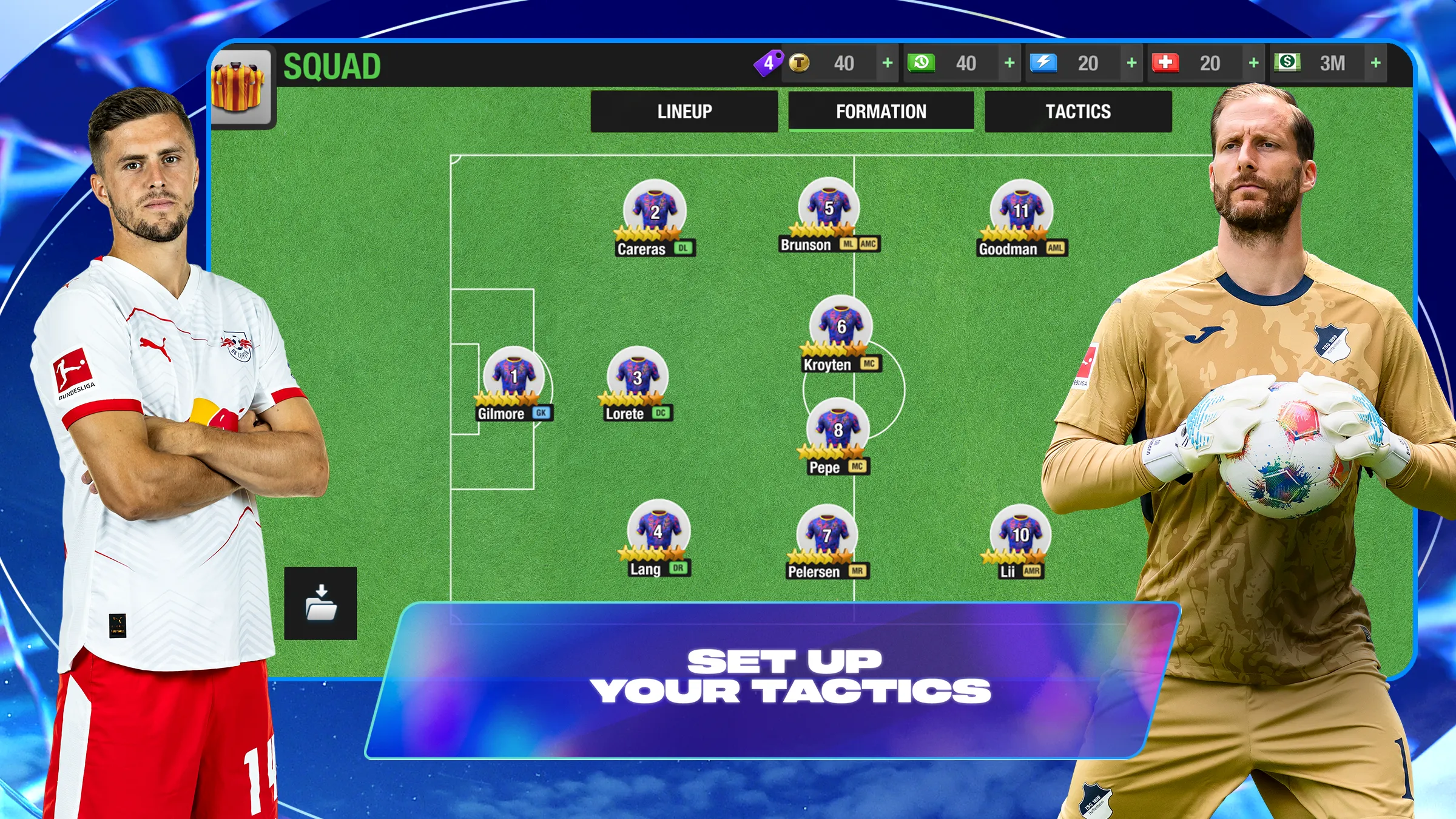 Top Eleven Футбольный Менеджер v26.26 APK Мод (Меню, Speed Hack) Screenshot 4