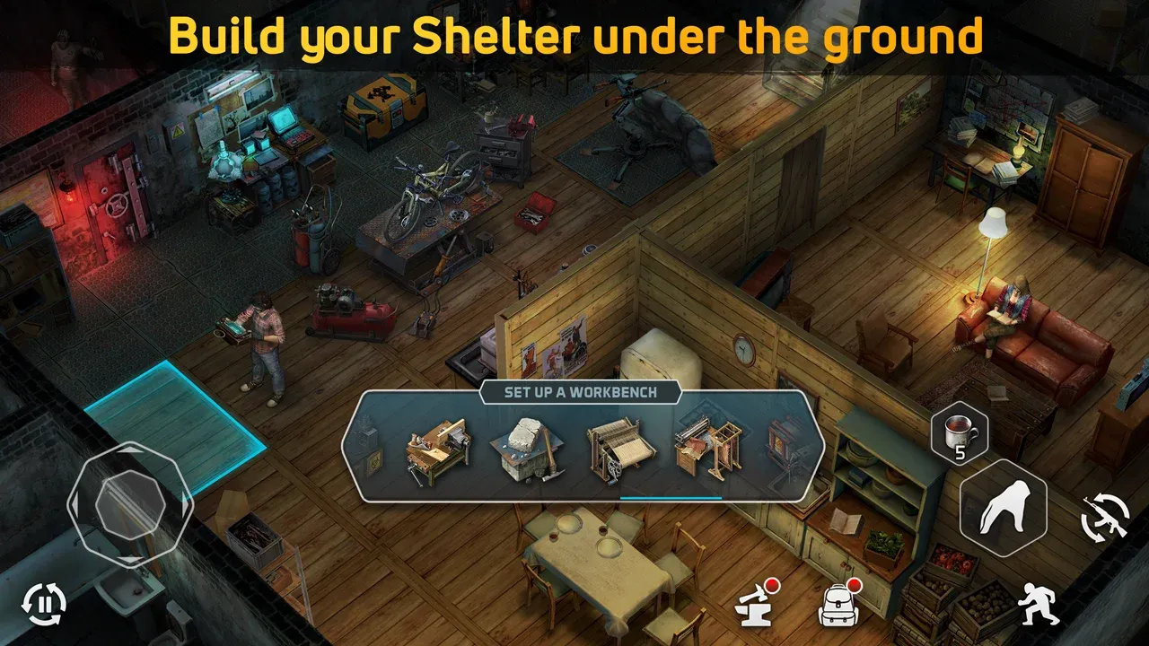 Dawn of Zombies: Survival v2.275 APK Мод (Меню, Бесплатный крафт, Максимальный уровень) Screenshot 4