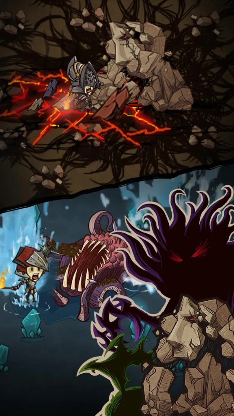 The Greedy Cave v6.0.5 APK Мод (Много денег) Screenshot 3