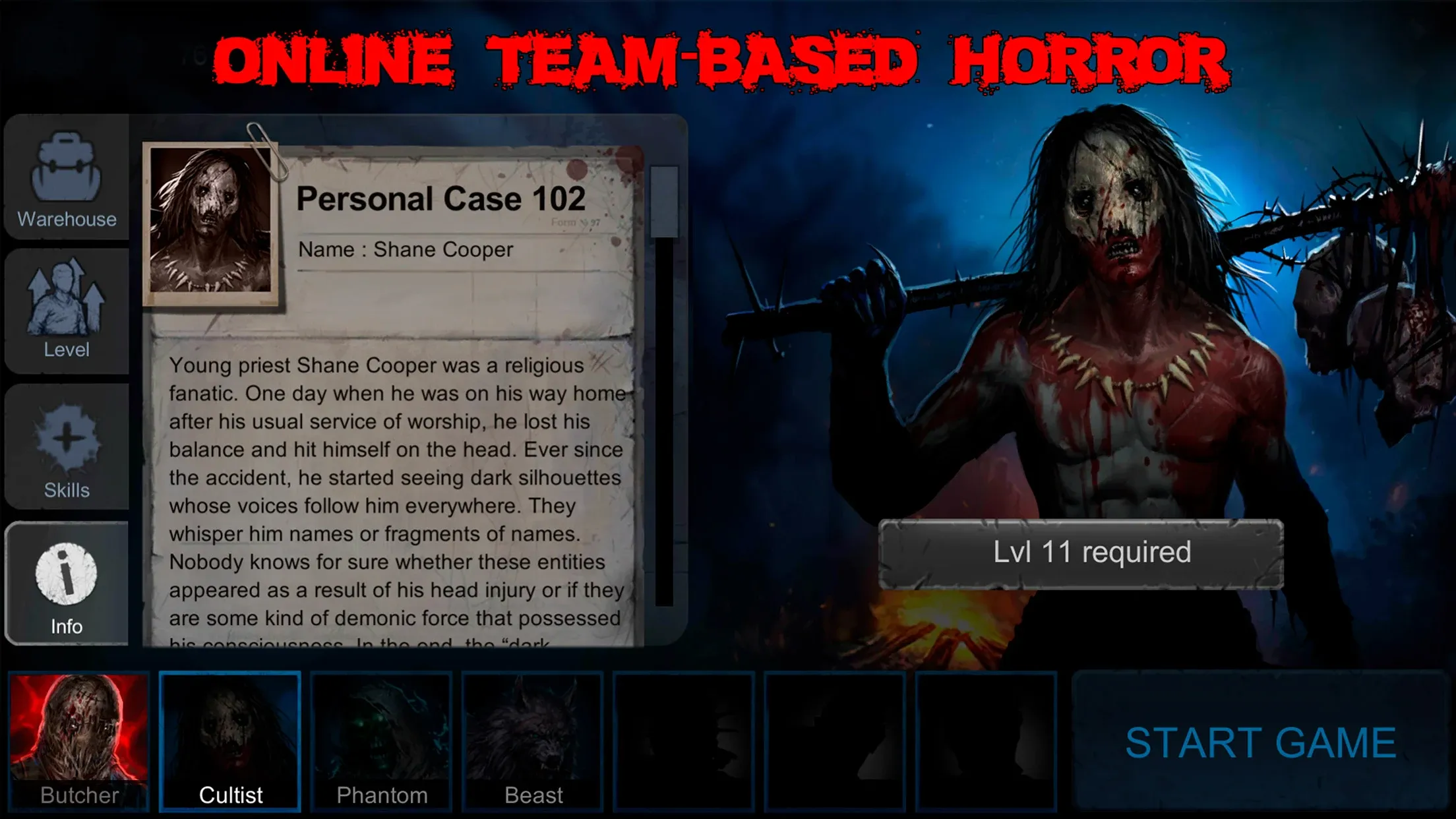 Horrorfield – Хоррор Выживание v1.9.8 APK Мод (Мега Меню) Screenshot 1