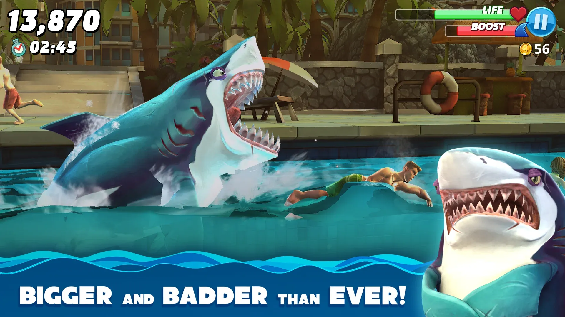 Hungry Shark World v7.8.1 APK Мод (Много денег) Screenshot 1