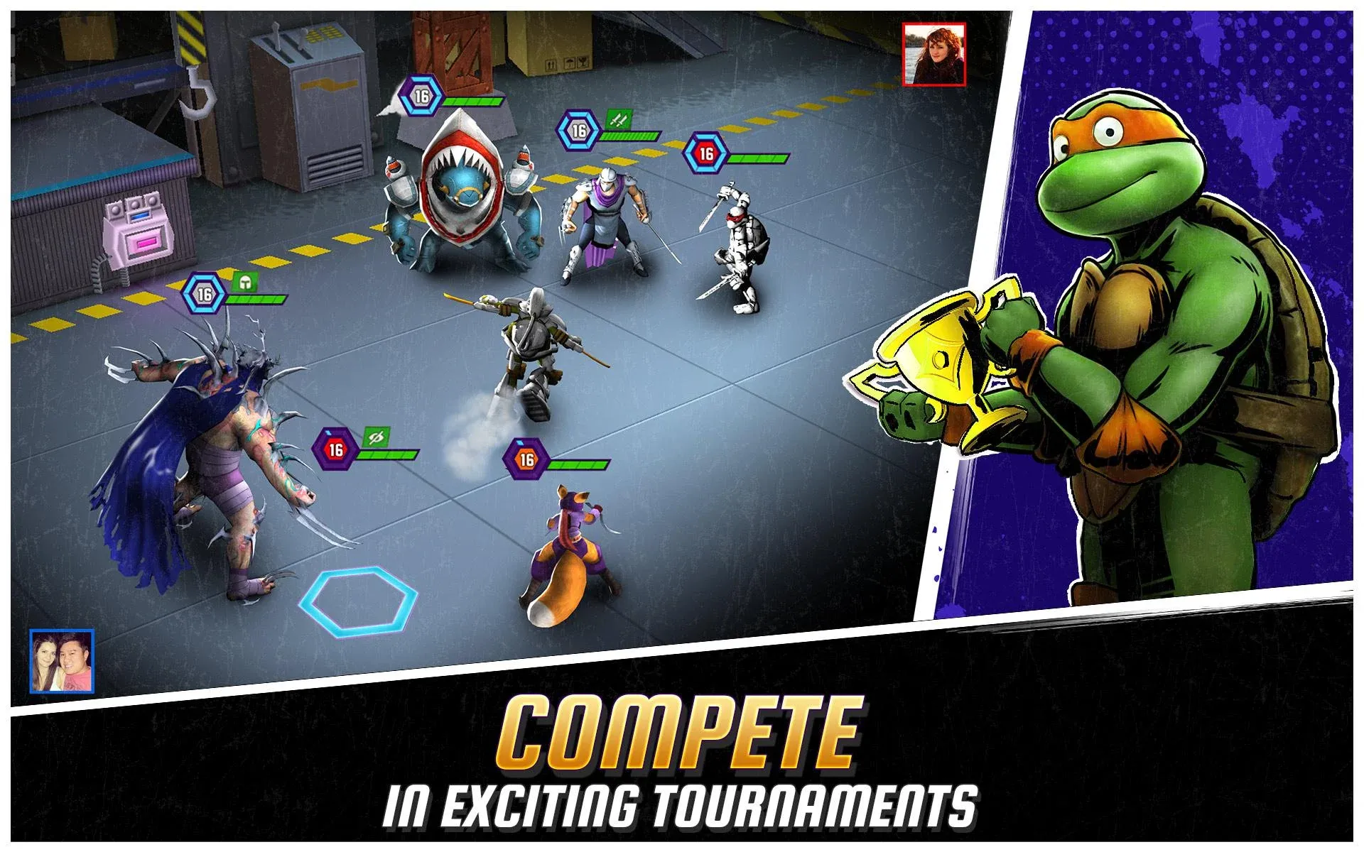 Черепашки-Ниндзя: Легенды v1.29.7 APK Мод (Много денег) Screenshot 3