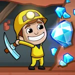 Скачать полную версию Idle Miner Tycoon: Gold & Cash Мод (Много денег) на Андроид