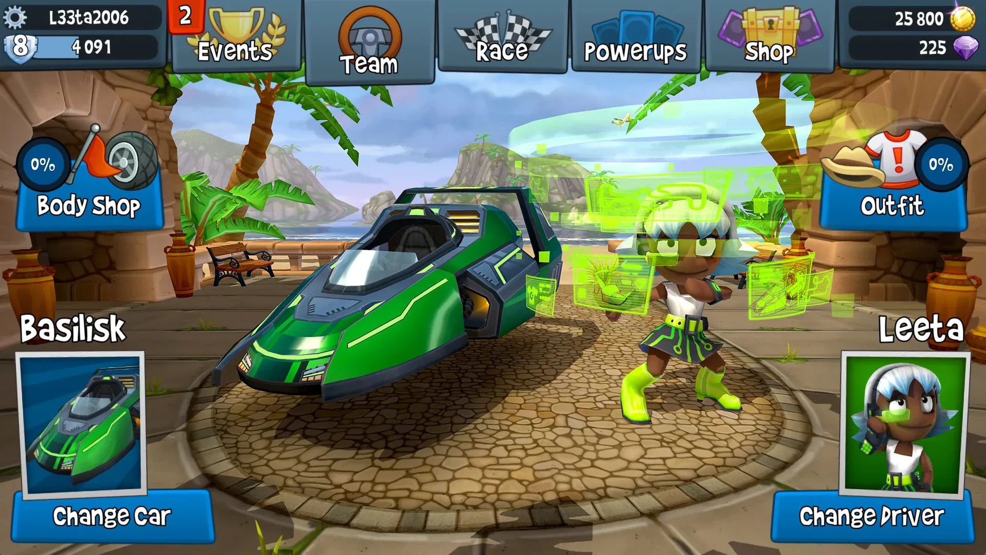 Beach Buggy Racing 2 v2026.04.21 APK Мод (Много денег) Screenshot 5 Beach Buggy Racing 2 v2026.04.21 APK Мод (Много денег) Screenshot 5