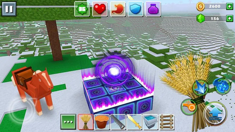 Мир кубов – Exploration Lite Craft [мод: много денег] Screenshot 5