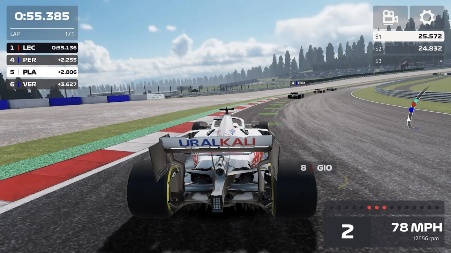 F1 Mobile Racing [мод: много денег + встроенный кэш] Screenshot 3