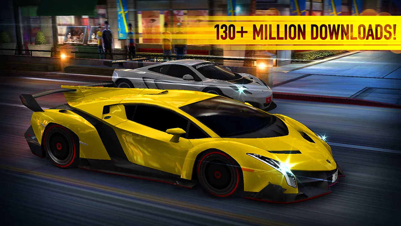 CSR Racing v5.1.5 APK Мод (Мега Меню, Много золота, денег и топлива) Screenshot 1