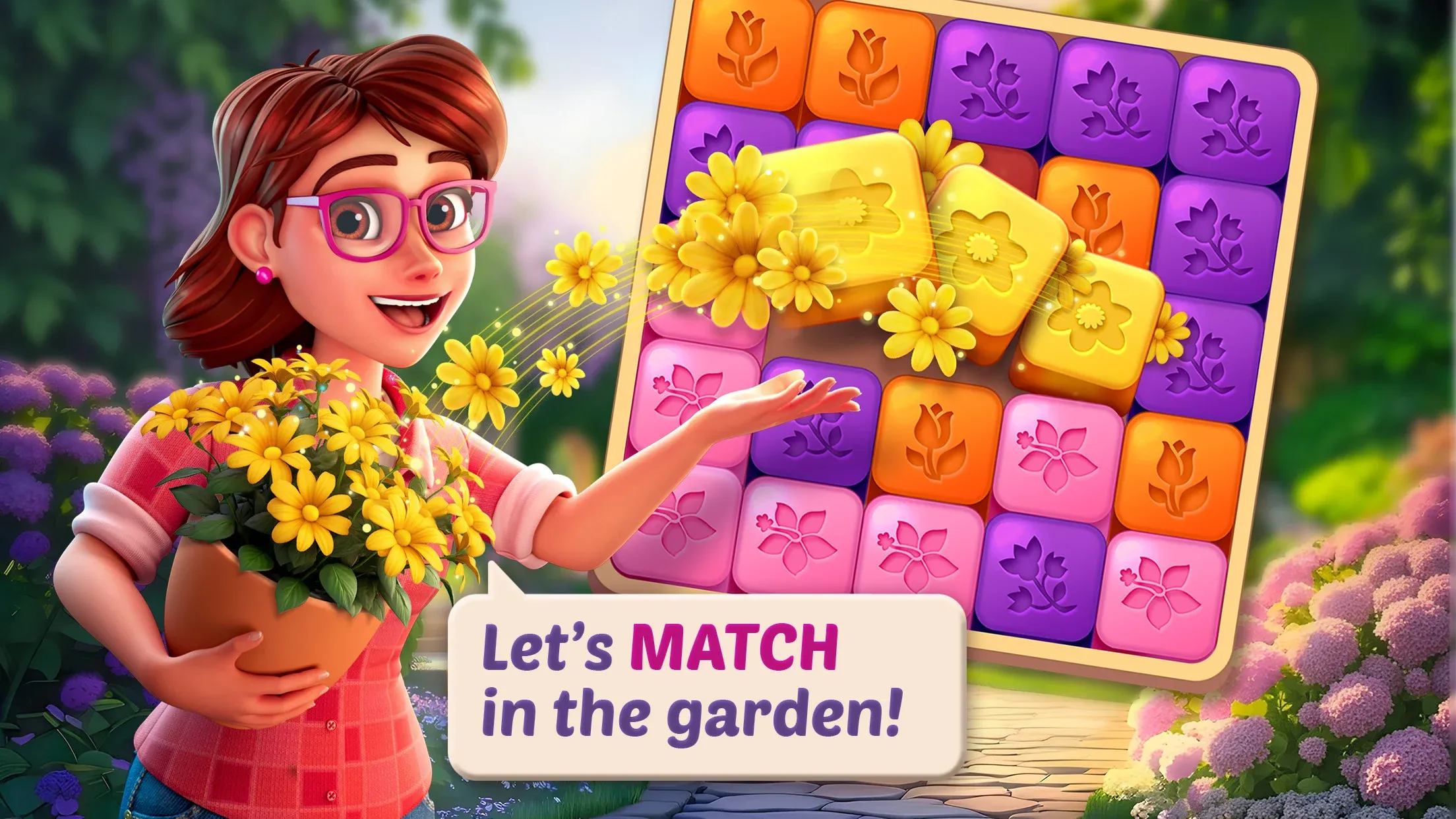 Lily's Garden v3.65.1 APK Мод (Много ресурсов) Screenshot 1 Lily's Garden v3.65.1 APK Мод (Много ресурсов) Screenshot 1