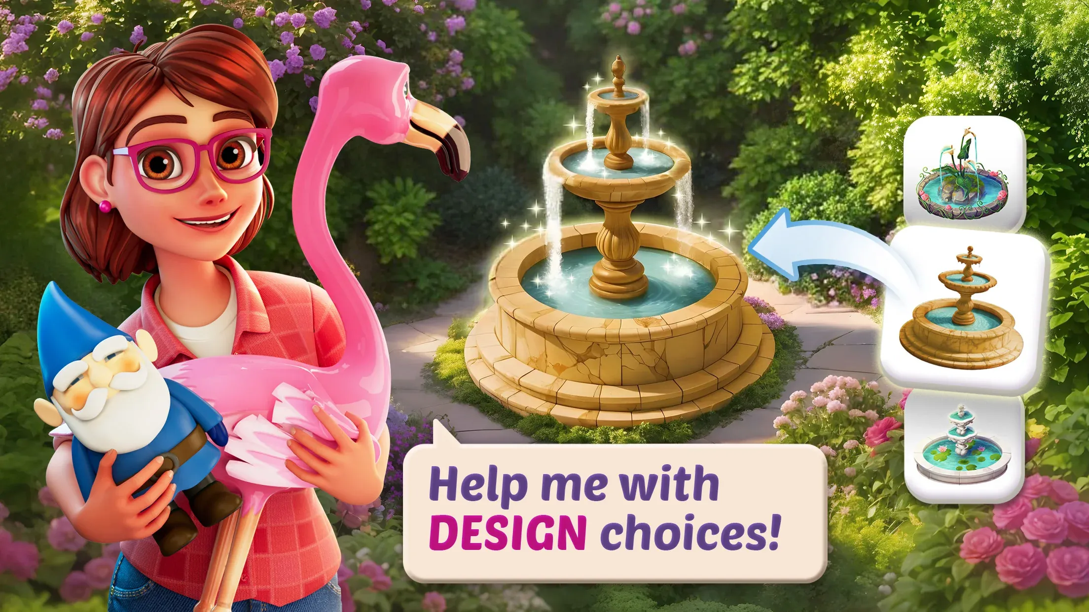 Lily's Garden v3.65.1 APK Мод (Много ресурсов) Screenshot 3 Lily's Garden v3.65.1 APK Мод (Много ресурсов) Screenshot 3