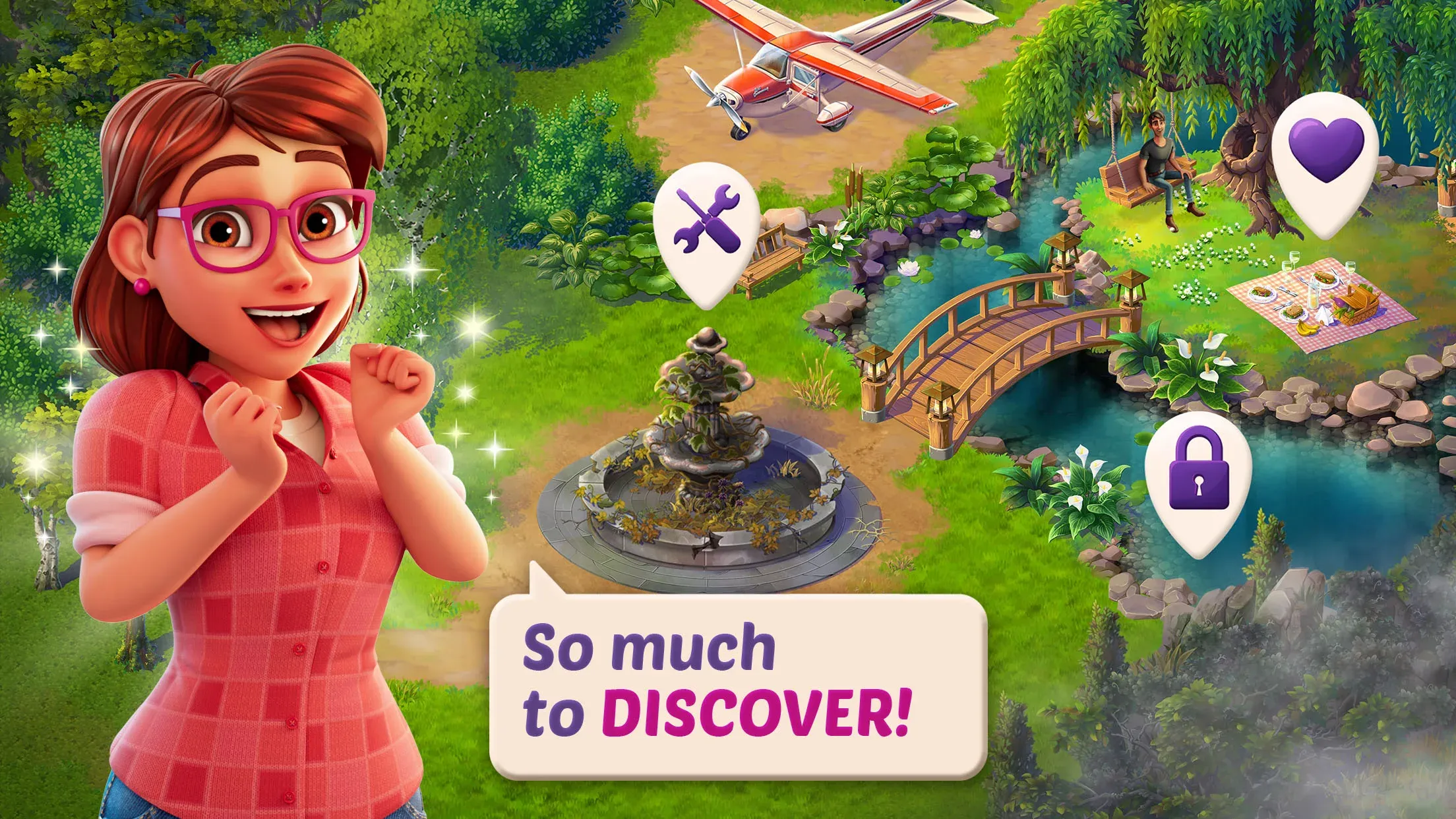 Lily's Garden v3.65.1 APK Мод (Много ресурсов) Screenshot 5 Lily's Garden v3.65.1 APK Мод (Много ресурсов) Screenshot 5