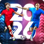 Скачать полную версию Dream League Soccer 2026 Мод (Мега Меню, Тупой противник, Много энергии) на Андроид