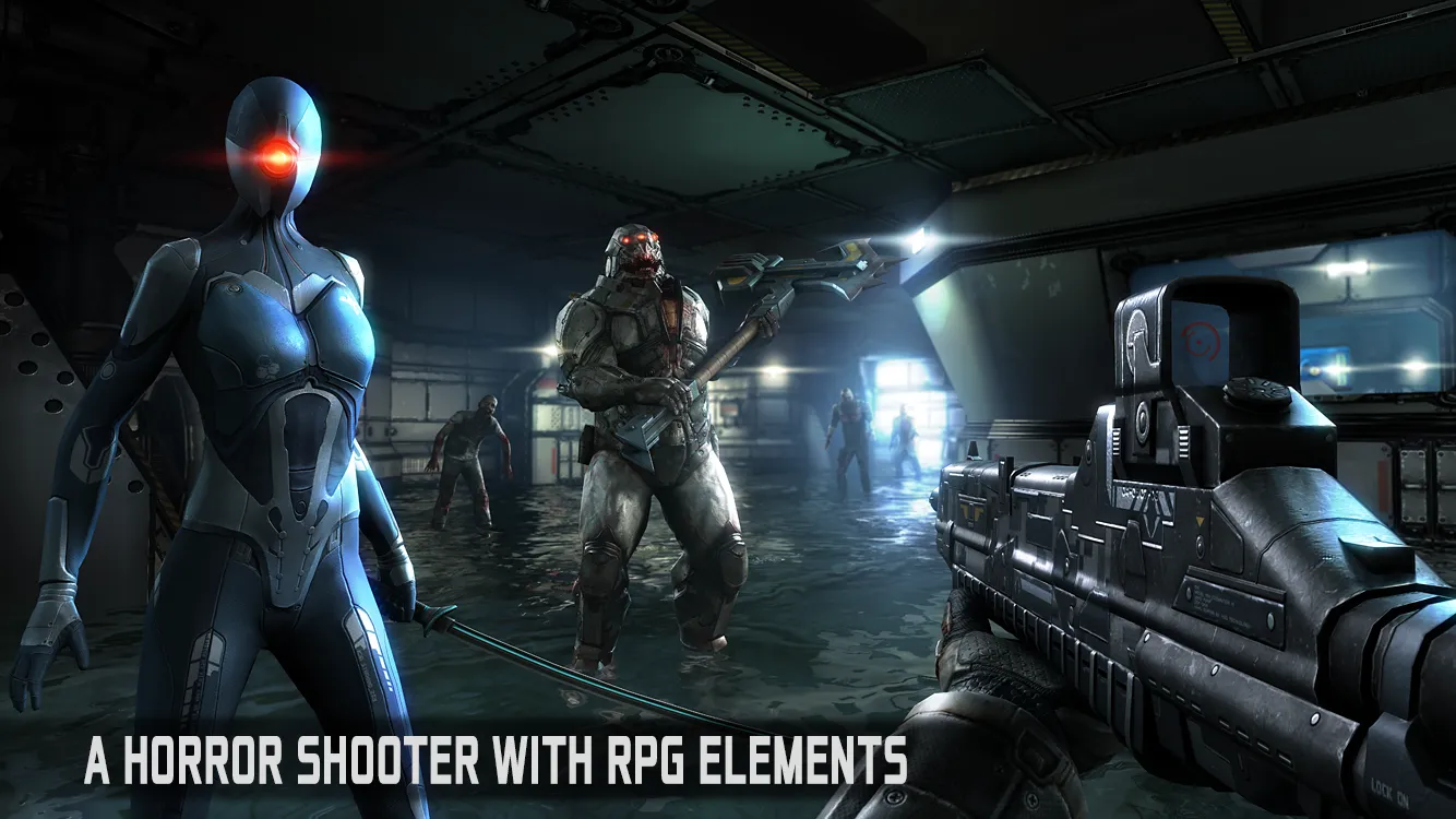 Dead Effect 2 v260304.2009 APK Мод (Бесконечные боеприпасы) Screenshot 3