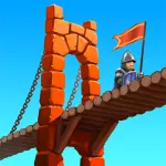 Скачать полную версию Bridge Constructor Medieval Мод (Полная версия) на Андроид