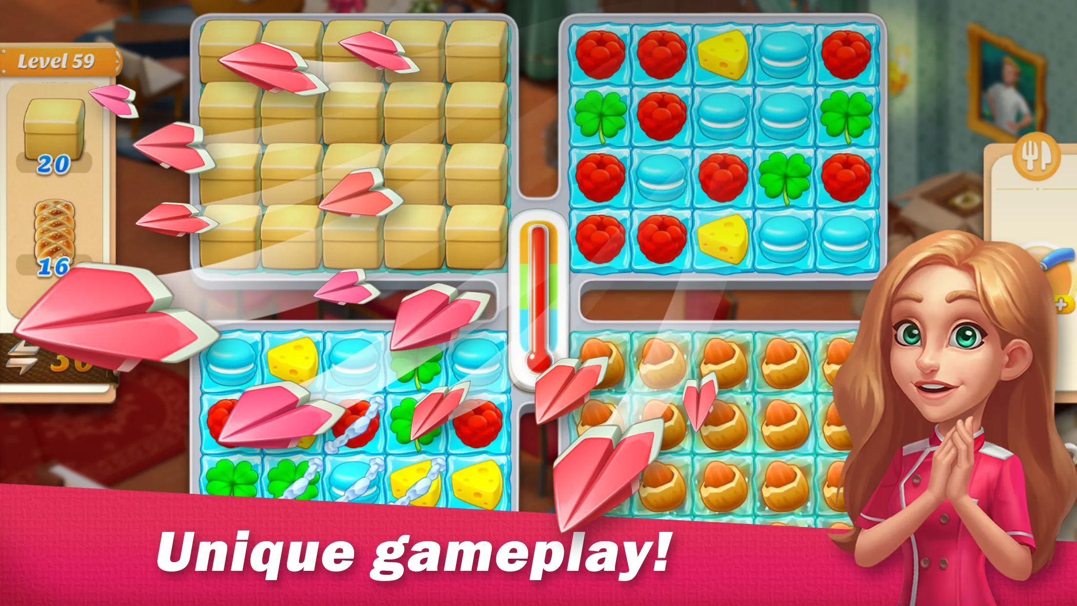 Restaurant Renovation v3.2.30 APK Мод (Много жизней) Screenshot 5
