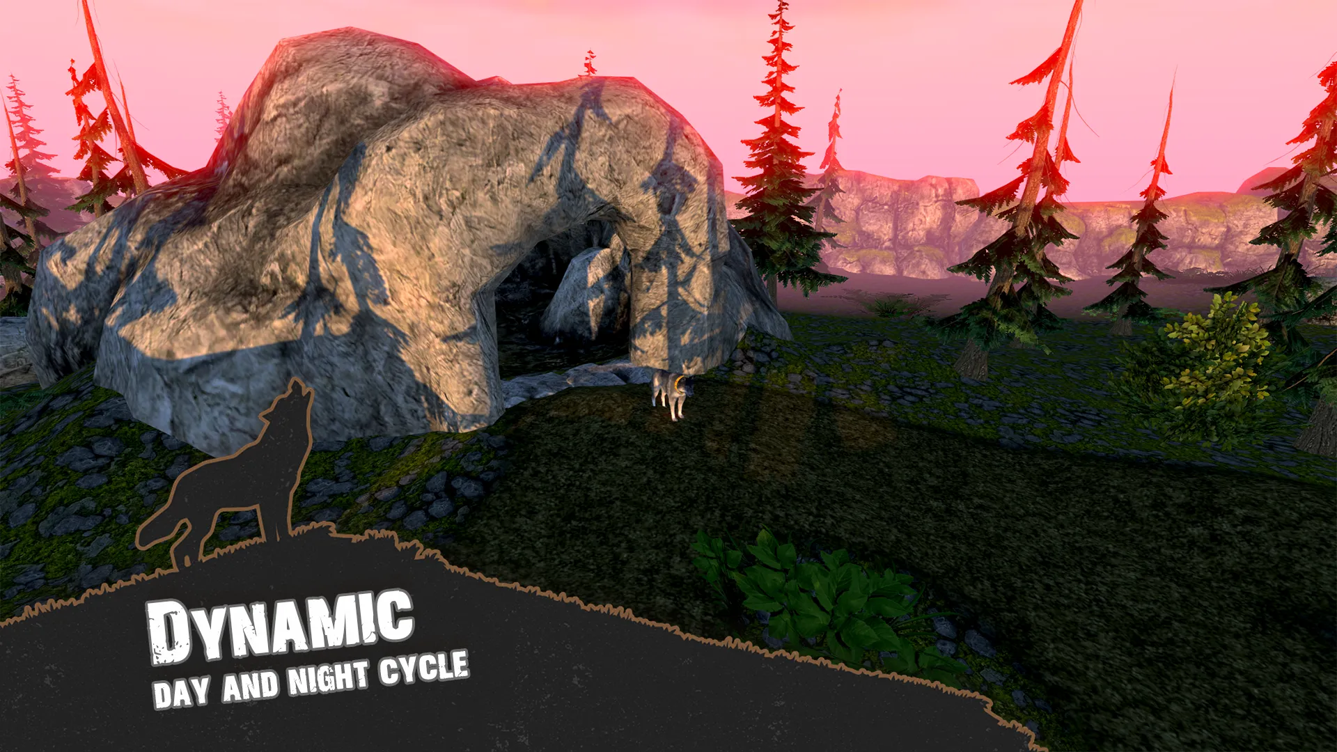 Симулятор Волка: Звери Волки v1.0.64 APK Мод (Бесплатные покупки) Screenshot 4