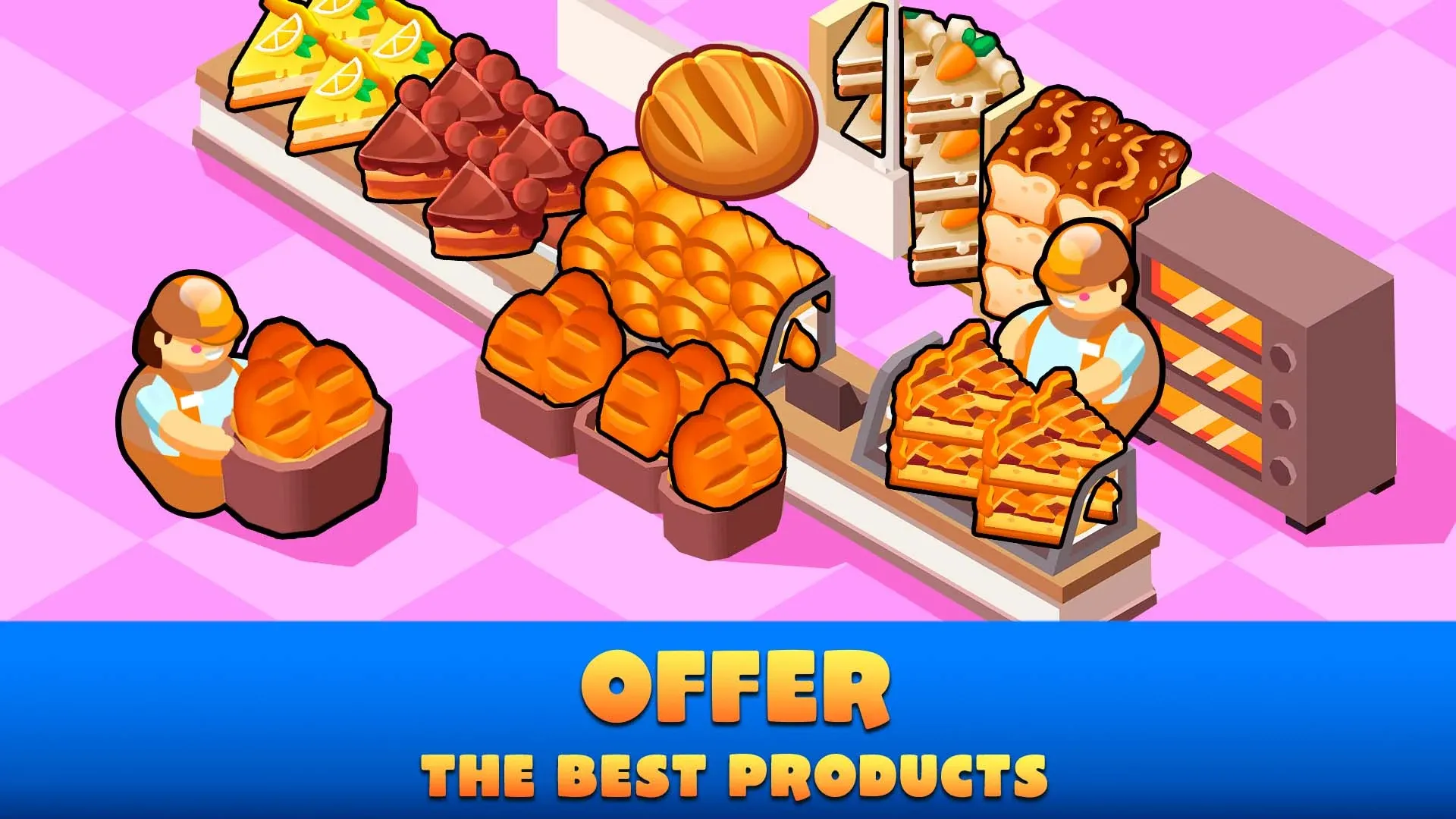 Idle Supermarket Tycoon v4.1.4 APK Мод (Меню, Много денег) Screenshot 3
