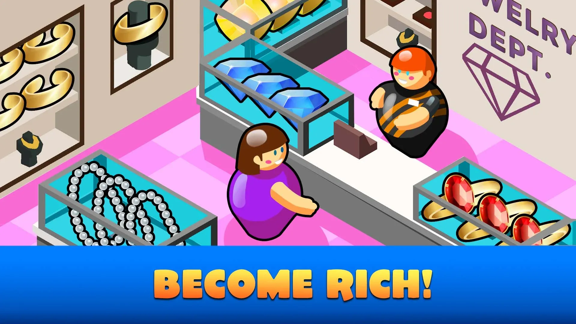 Idle Supermarket Tycoon v4.1.4 APK Мод (Меню, Много денег) Screenshot 4