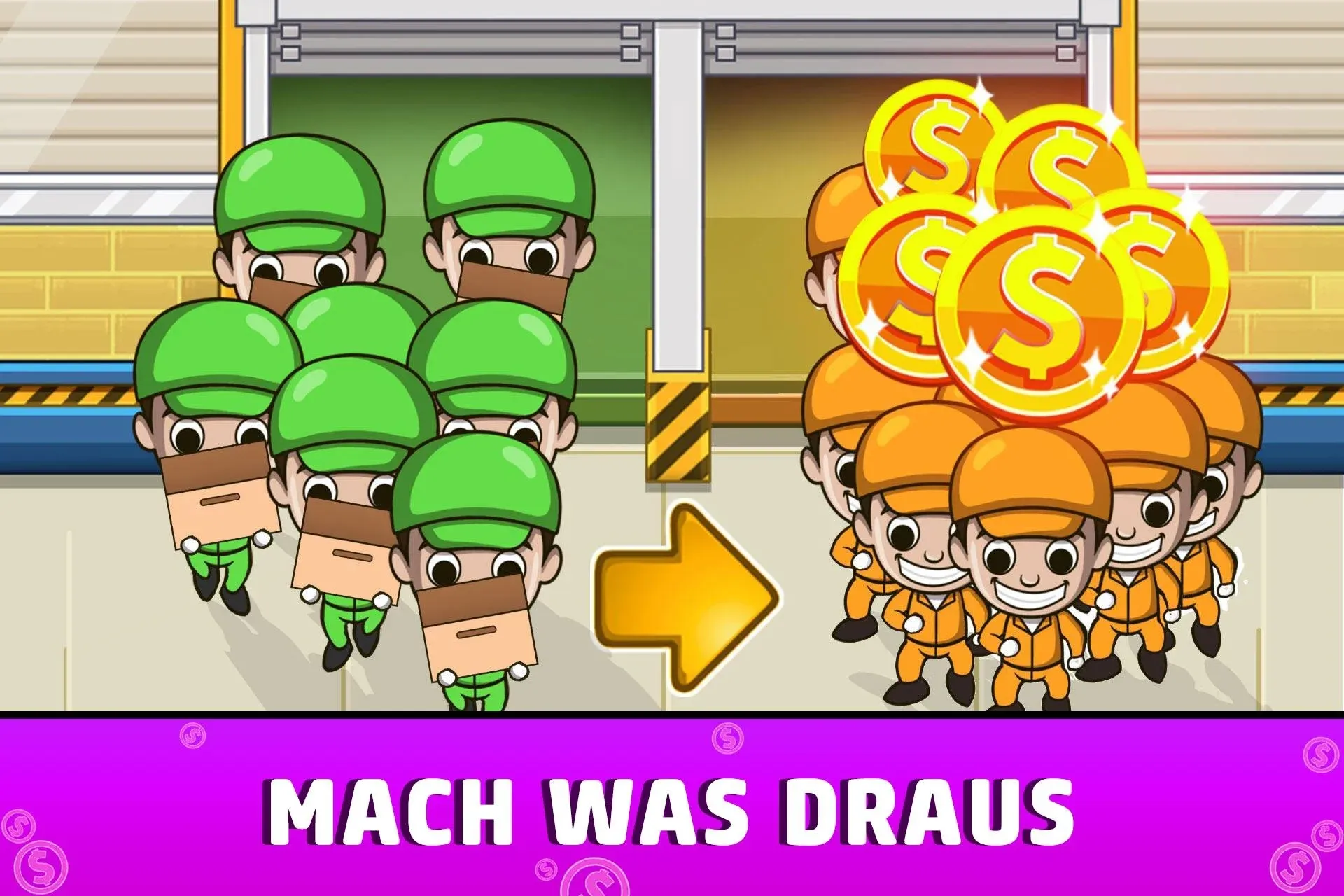 Idle Factory Tycoon v2.23.0 APK Мод (Много денег) Screenshot 2