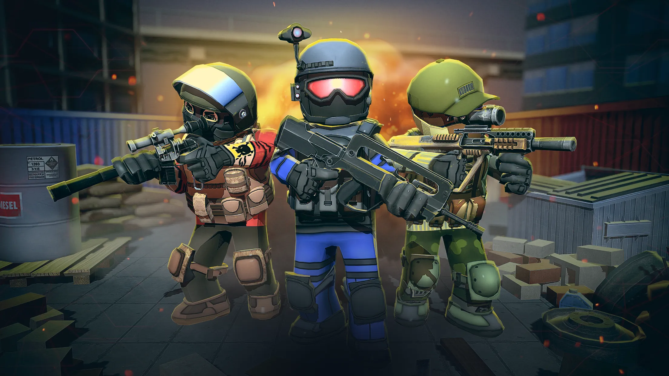 КУБУМ 3D v7.60 APK Мод (Меню, Тупые враги) Screenshot 2