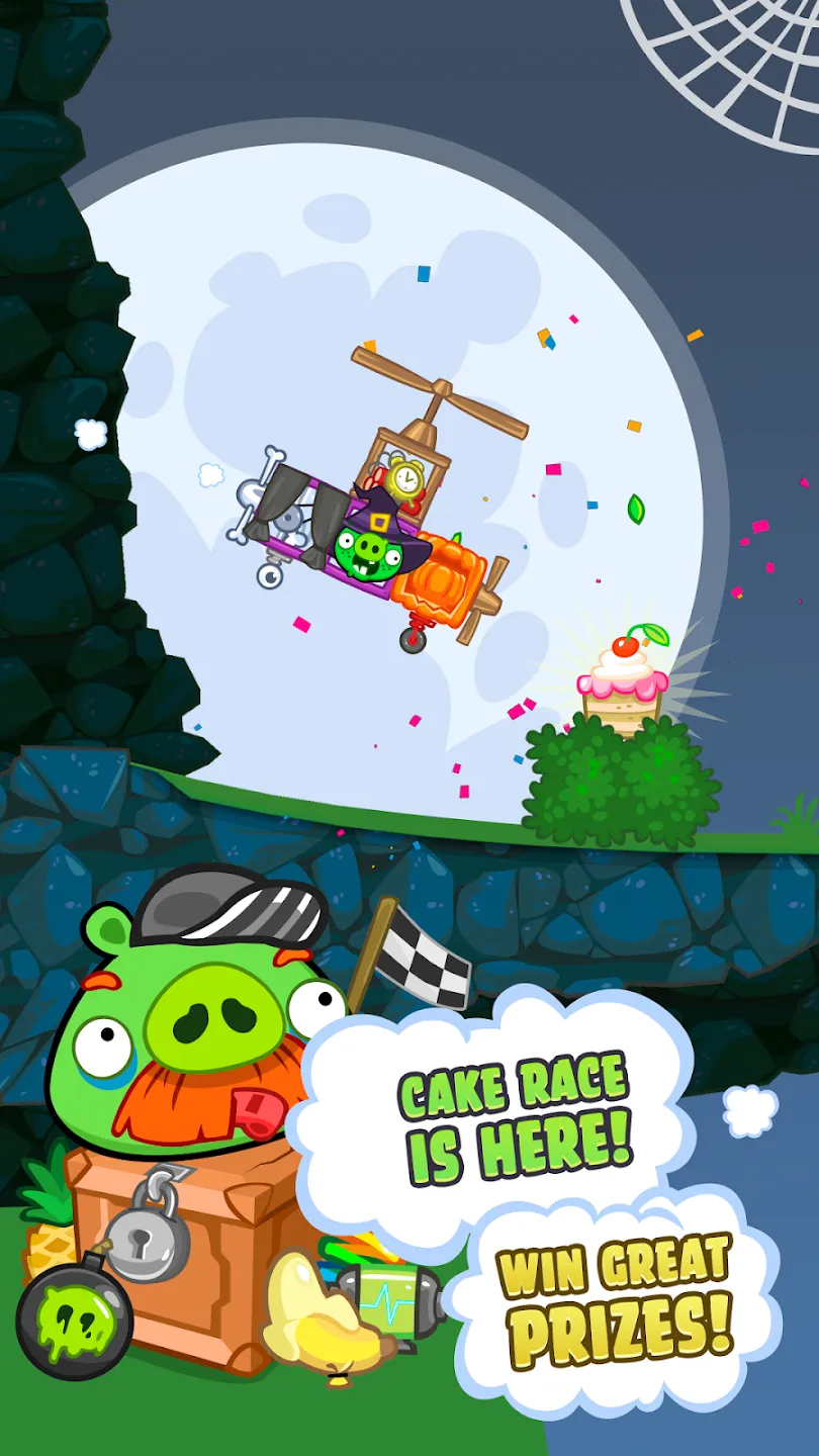 Bad Piggies v2.4.3471 APK Мод (Много денег) Screenshot 2