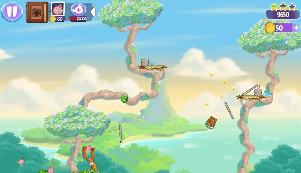 Angry Birds Stella [мод: много денег] Screenshot 3