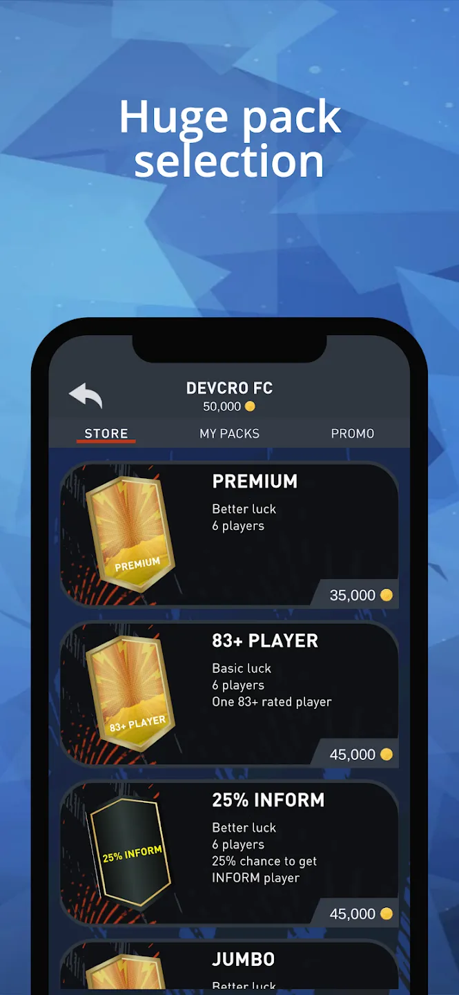 DEVCRO 21 - Draft, Packs! Screenshot 3