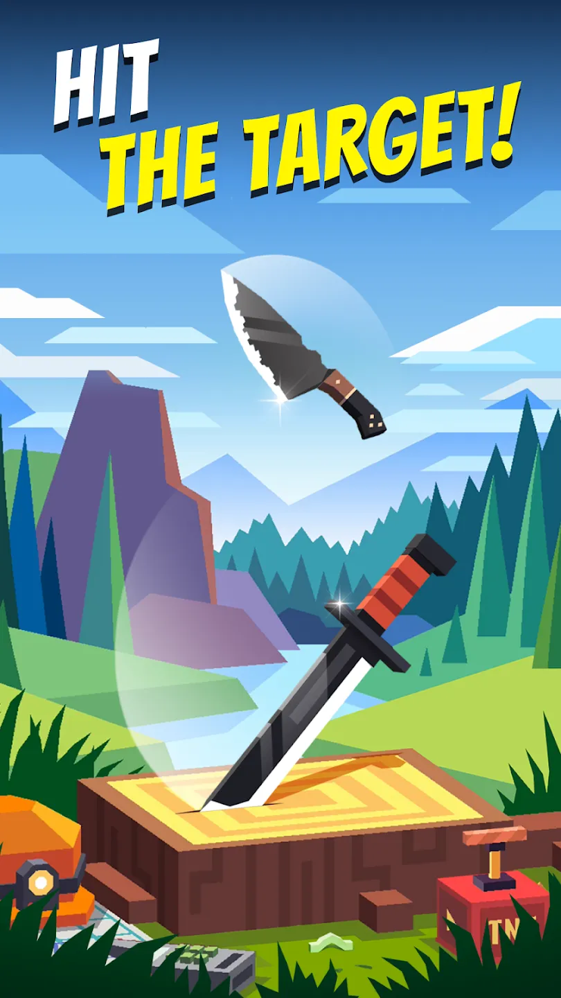 Flippy Knife: Мастер ножей v2.3.10 APK Мод (Много денег) Screenshot 1