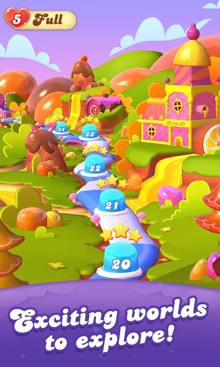 Candy Crush Friends Saga v5.1.1.0 APK Мод (Много жизней) Screenshot 4
