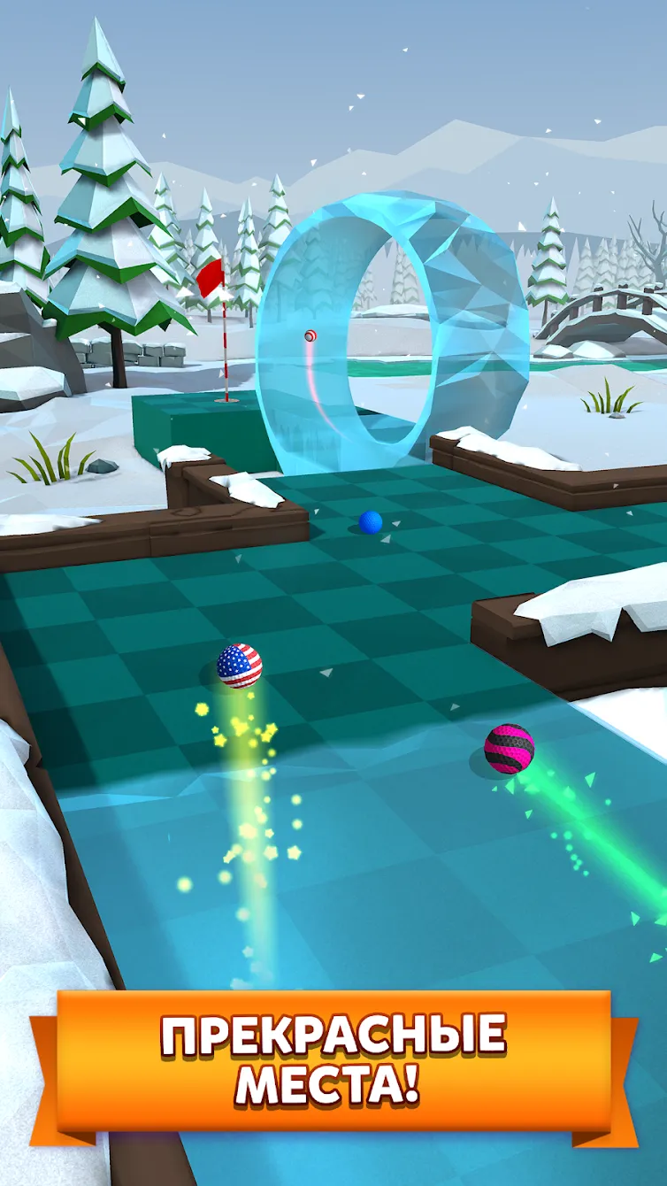 Golf Battle [мод: лёгкая победа] Screenshot 3