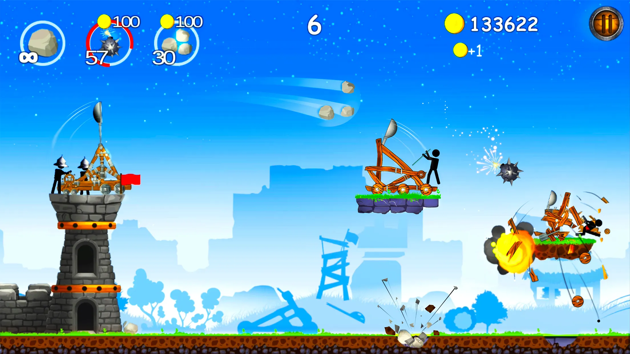 Катапульта v1.9.0 APK Мод (Много монет) Screenshot 2