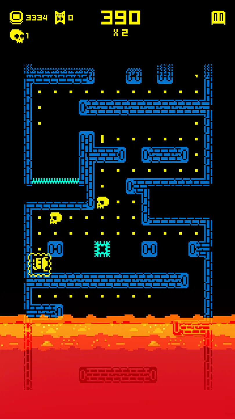 Tomb of the Mask: Лабиринт v1.25.1 APK Мод (Много денег) Screenshot 1
