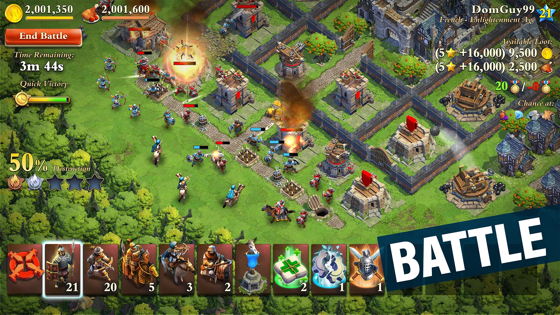 DomiNations Asia v13.1570.1573 APK Мод (Меню, Max VIP) Screenshot 2