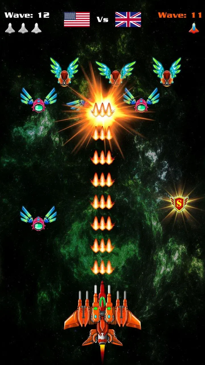Galaxy Attack (Premium) v52.0 APK Мод (Всё открыто) Screenshot 3